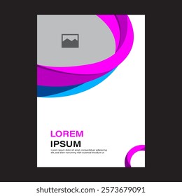 Template vector design for Brochure, AnnualReport, Magazine, Poster, Corporate Presentation, Portfolio, Flyer, infographic, layout modern with Green color size A4, Easy to use and edit.