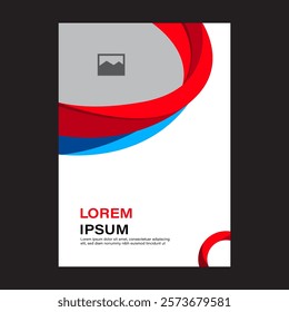 Template vector design for Brochure, AnnualReport, Magazine, Poster, Corporate Presentation, Portfolio, Flyer, infographic, layout  size A4, Easy to use and edit.