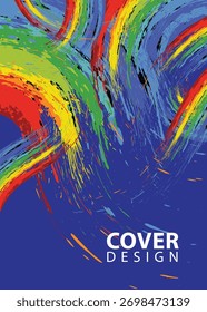 Diseño de Vector de Plantilla para folleto, informe anual, revista, póster, presentación Corporativa, Cartera, volante, infografía, diseño moderno con diseño abstracto