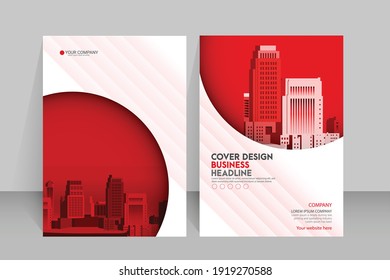 Diseño del vector de plantilla para Folleto, Afiche, Presentación Corporativa, Cartera, Volante, Diseño moderno con tamaño de color A4, Delante y Atrás, Fácil de usar y editar