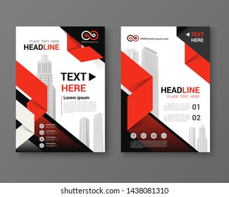 Template vector design Business.Annual Report, Magazine, Poster, Corporate Presentation, geometric shapes for tech, science, market with light background,vector illustration template in A4 size
