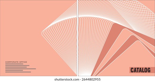 Modelo de design vetorial para Catálogo, Brochura, Relatório Anual, Revista, Pôster, Apresentação Corporativa, Portfólio, Panfleto, infográfico, layout, Frente e verso, Fácil de usar e editar.