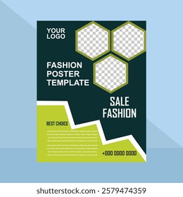 Template vector design for flyer Magazine Poster Corporate