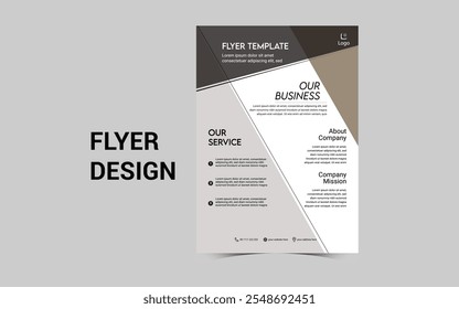Template vector design for Magazine, Poster, Corporate Presentation, Portfolio, Brochure, Annual Report, Flyer, layout modern, infographic Easy to use and edit.