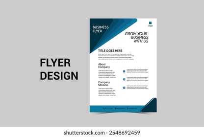 Diseño de Vector de Plantilla para Revista, Póster, Presentación Corporativa, Cartera, Folleto, Informe Anual, Flyer, layout modern, infografía Fácil de usar y editar.