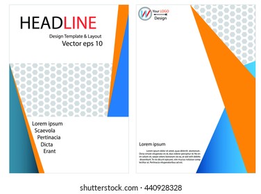 A template vector disign pattern graphic cover blackground booklet. report document floder annual flyer layout.