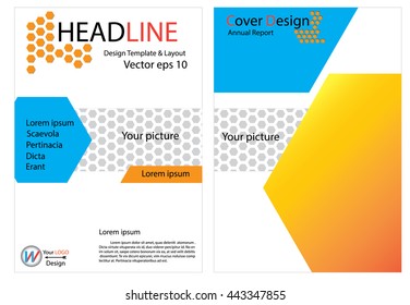 A template vector disign pattern graphic cover blackground booklet. report document floder annual flyer layout.