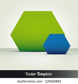 Template, vector eps10 illustration