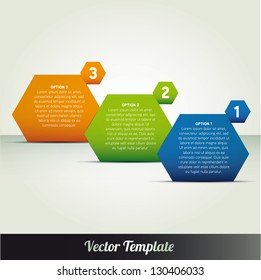 Template, vector eps10 illustration