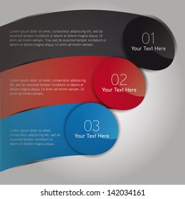 Template, vector eps10 illustration