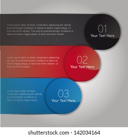 Template, vector eps10 illustration