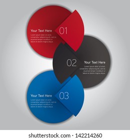 Template, vector eps10 illustration