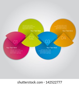 Template, vector eps10 illustration