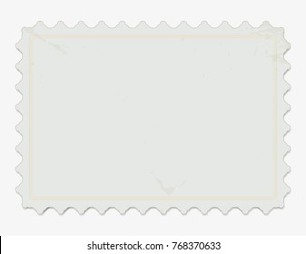 template vector horizontal retro photo in grunge style with ornaments on the edges and Golden frame