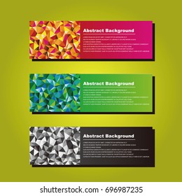 It is a template of vector material that can be used in business.