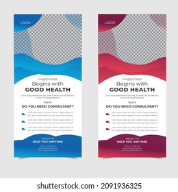 Template of vector vertical roll-up banner, x-stand, exhibition display, Retractable banner stand or flag design layout with creative shapes for business, advertising, presentation  forum.