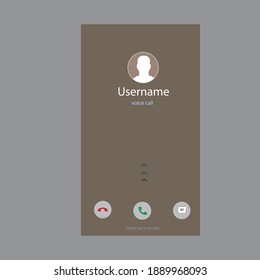 Template Video Call For Handphone. Interface Social Media. Mock Up Social Media. Network. Whatsapp Video Call Template.