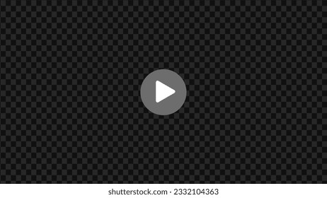 Template video frame. Video player layout. Video content mockup. Social media content. Social media concept. Vector illustration. EPS 10
