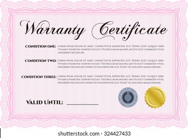 Template Warranty. With sample text. With sample text. Very Customizable. 