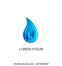 template water logo