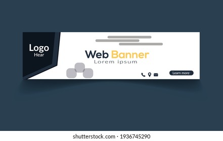 
Una plantilla para banners web y un espacio para una foto. Diseño mínimo. Establecer. Imágenes difusas, por ejemplo