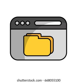 template web with folder