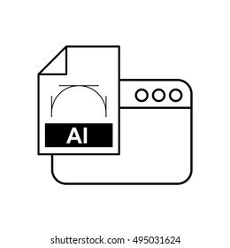 template web page with electronic file vector illustration design