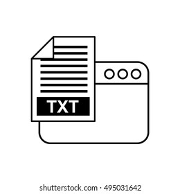 template web page with electronic file vector illustration design