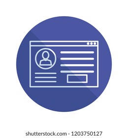 template webpage with login acount