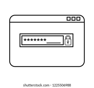 template webpage with login password