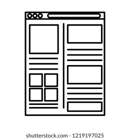 template webpage with security setup