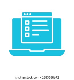 template webpage silhouette style icon vector illustration design