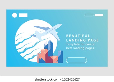 Template for websites, or apps, template for create best landing pages