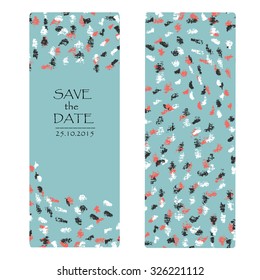 Template wedding invitation.