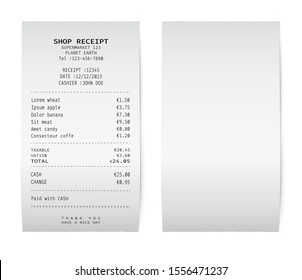 blank receipt images stock photos vectors shutterstock