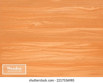 Template with wood surface. Wood texture, abstract wooden background. Wooden table, copy space, vector illustration.