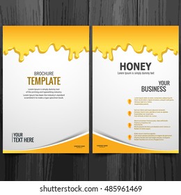 Template Yellow Honey