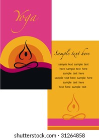 template of yoga brochure - 1