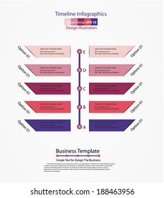 Template for your business presentation, can be used for workflow layout, diagram, number options, chart