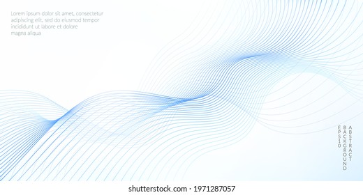 A template for your design with abstract waves from the dots. Space for your text. Vector illustration for presentations, brochures, booklets, print advertising, website banners, flyers, magazine. - Powered by Shutterstock - Get 15% off with code: PIKWIZARD15