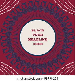Template/Card/Pattern/Background in vector