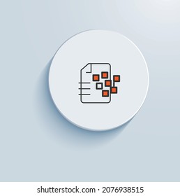 template-free approach icon vector design