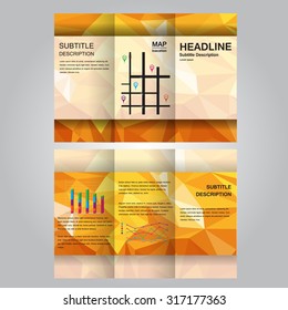 Templates for advertising brochure