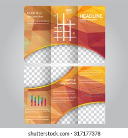 Templates for advertising brochure