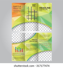 Templates for advertising brochure