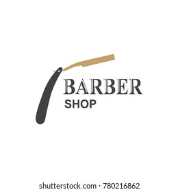 templates for barbershop. Barbershop logos, vector illustration