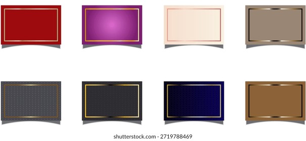 Templates Blank Cards Template With Space For Text or Business Logo
