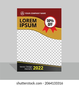 Templates for brochures or pamphlets. easy to edit for advertising purposes, banners, magazines.