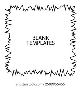 templates bruush line frame background templates