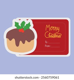 templates card. special christmas tagline design